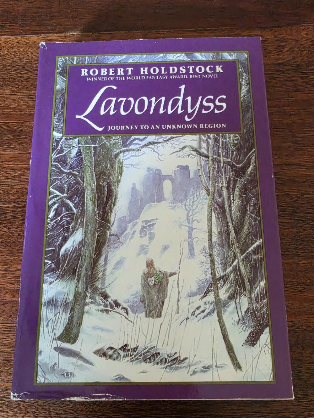 Lavondyss by Robert Holdstock Hardcover Book 1988